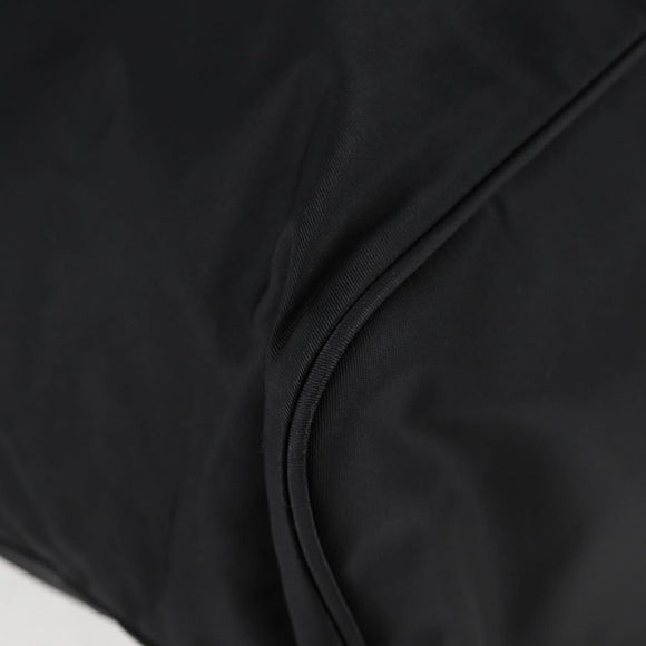 PRADA Tote Bag Nylon 2way Black Gold Auth 126914V