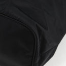 PRADA Tote Bag Nylon 2way Black Gold Auth 126914V-16
