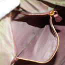 PRADA Tote Bag Nylon 2way Black Gold Auth 126914V-24