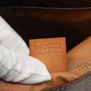 CELINE Macadam Canvas Shoulder Bag PVC Brown Gold Auth 126921-12