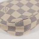 LOUIS VUITTON Damier Azur Pochette Accessoires Pouch N51986 LV Auth 126926V-14