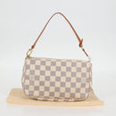 LOUIS VUITTON Damier Azur Pochette Accessoires Pouch N51986 LV Auth 126926V-12