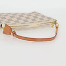 LOUIS VUITTON Damier Azur Pochette Accessoires Pouch N51986 LV Auth 126926V-7