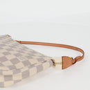 LOUIS VUITTON Damier Azur Pochette Accessoires Pouch N51986 LV Auth 126926V-8