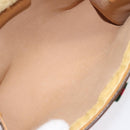 GUCCI Micro GG Supreme Web Sherry Line Bag PVC Beige 156 01 032 Auth 126935-14