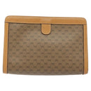 GUCCI Micro GG Supreme Web Sherry Line Bag PVC Beige 156 01 032 Auth 126935-3