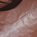 Burberrys Nova Check Business Bag PVC Beige Gold Auth 126937-10