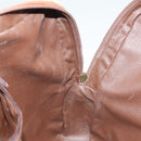 Burberrys Nova Check Business Bag PVC Beige Gold Auth 126937-20