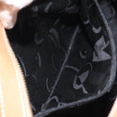 Salvatore Ferragamo Gancini Shoulder Bag Leather Brown Silver Auth 126938-20