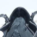 GUCCI GG Canvas Hand Bag Black Silver 107757 Auth 126939-17