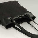 GUCCI GG Canvas Hand Bag Black Silver 107757 Auth 126939-6