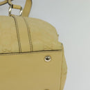 GUCCI GG Canvas Guccissima Abbey Tote Bag Leather Yellow Gold 141470 Auth 126950-13