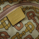 GUCCI GG Canvas Guccissima Abbey Tote Bag Leather Yellow Gold 141470 Auth 126950-14