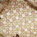 GUCCI GG Canvas Guccissima Abbey Tote Bag Leather Yellow Gold 141470 Auth 126950-15