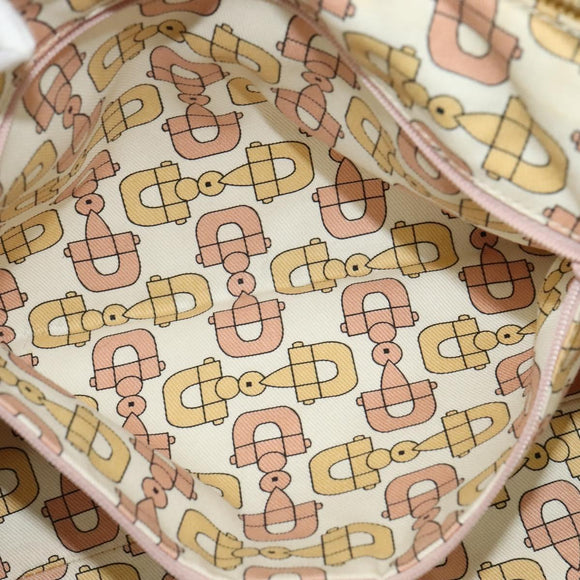 GUCCI GG Canvas Guccissima Abbey Tote Bag Leather Yellow Gold 141470 Auth 126950