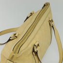 GUCCI GG Canvas Guccissima Abbey Tote Bag Leather Yellow Gold 141470 Auth 126950-6