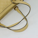 GUCCI GG Canvas Guccissima Abbey Tote Bag Leather Yellow Gold 141470 Auth 126950-7