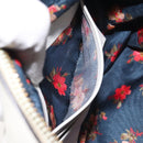 GUCCI Micro GG Supreme Shoulder Bag PVC White Gold 564580 Auth 126953-22