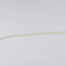 GUCCI Micro GG Supreme Shoulder Bag PVC White Gold 564580 Auth 126953-8