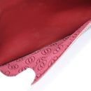 CARTIER Must Line Shoulder Bag Leather Bordeaux Gold Auth 126970-20