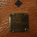 MCM Logogram Vicetos Hand Bag PVC Leather 2way Brown Gold Auth 126977-15