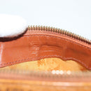 MCM Logogram Vicetos Hand Bag PVC Leather 2way Brown Gold Auth 126977-16