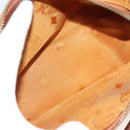 MCM Logogram Vicetos Hand Bag PVC Leather 2way Brown Gold Auth 126977-17