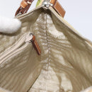 PRADA Shoulder Bag Nylon Silver Light green Auth 126993V-18