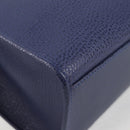 Christian Dior Hand Bag Leather 2way Purple Gold Auth 126994V-9