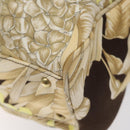 Salvatore Ferragamo Gancini Shoulder Bag Canvas Beige Gold Auth 126999-15