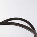 Salvatore Ferragamo Gancini Shoulder Bag Canvas Beige Gold Auth 126999-8