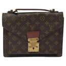 LOUIS VUITTON Monogram Monceau 26 Shoulder Bag M51187 LV Auth 127003-13