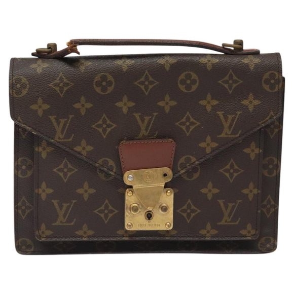 LOUIS VUITTON Monogram Monceau 26 Shoulder Bag M51187 LV Auth 127003
