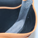 SAINT LAURENT Shoulder Bag PVC Black Gold Auth 127010-16