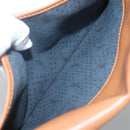 SAINT LAURENT Shoulder Bag PVC Black Gold Auth 127010-20