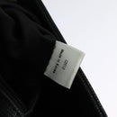 MCM Studs Hand Bag Leather Black Gold Auth 127014-11