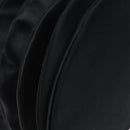 FENDI Shoulder Bag Satin Black Auth 127026-14