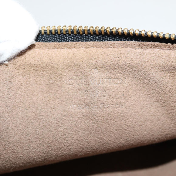 LOUIS VUITTON Monogram Multicolor Pochette GM Pouch Black M60027 LV Auth 127036V