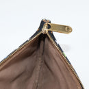 LOUIS VUITTON Monogram Multicolor Pochette GM Pouch Black M60027 LV Auth 127036V-20