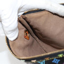 LOUIS VUITTON Monogram Multicolor Pochette GM Pouch Black M60027 LV Auth 127036V-21