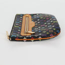 LOUIS VUITTON Monogram Multicolor Pochette GM Pouch Black M60027 LV Auth 127036V-3