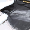 Miu Miu Clutch Bag Leather Pink Auth 127041-19