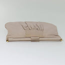 Miu Miu Clutch Bag Leather Pink Auth 127041-5
