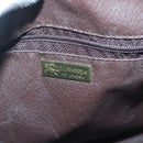 Burberrys Nova Check Hand Bag PVC Beige Gold Auth 127046-11