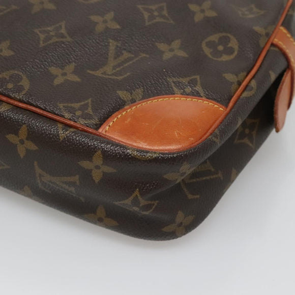LOUIS VUITTON Monogram Compiegne 28 Clutch Bag M51845 LV Auth 127055