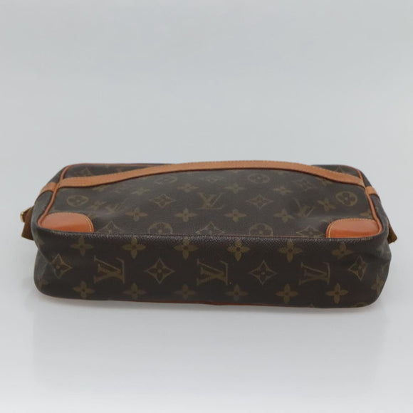 LOUIS VUITTON Monogram Compiegne 28 Clutch Bag M51845 LV Auth 127055