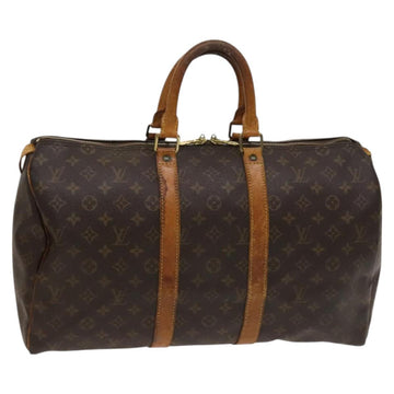 LOUIS VUITTON Monogram Keepall 45 Boston Bag M41428 LV Auth 127056