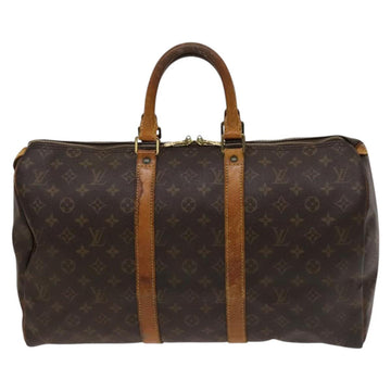 LOUIS VUITTON Monogram Keepall 45 Boston Bag M41428 LV Auth 127056 - 0