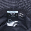 PRADA Bucket Hat Nylon S Black Auth 127060-10