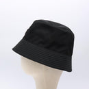 PRADA Bucket Hat Nylon S Black Auth 127060-3